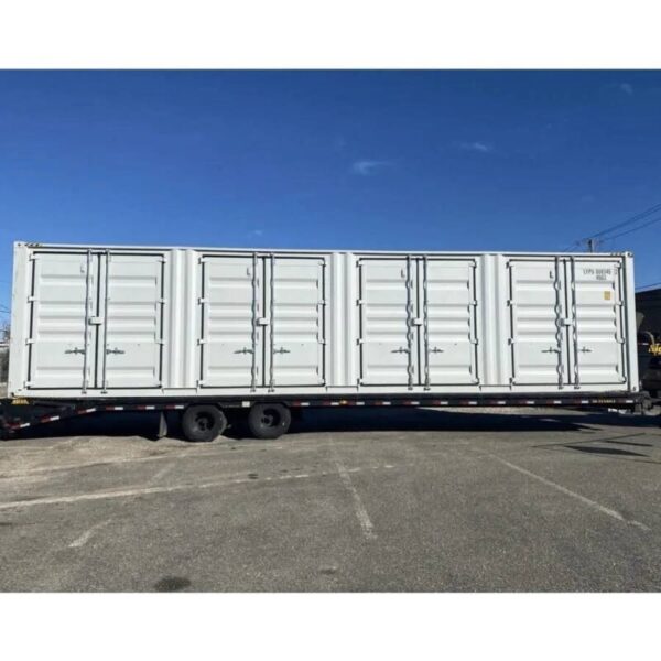 40ft Shipping Container With 4 Side Doors - Machinery Store